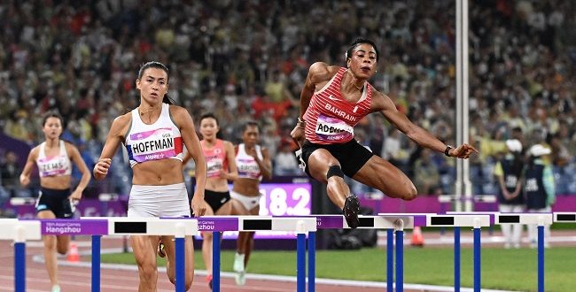 Adekoya Bounces Back From Doping Ban To Win Asian Games Hurdles Gold
